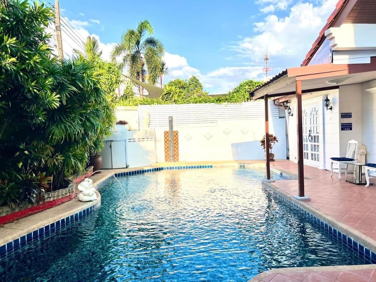 Pattaya Pool Villa39A 300 Mater To Beach Gate Exit Екстериор снимка