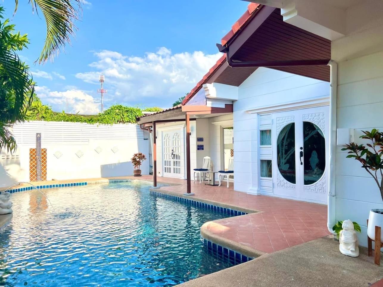 Pattaya Pool Villa39A 300 Mater To Beach Gate Exit Екстериор снимка